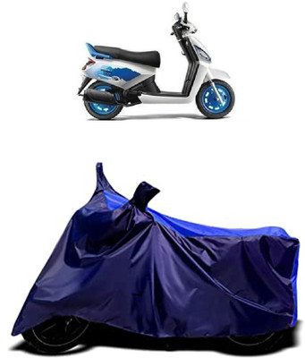 VESMEI Two Wheeler Cover for Mahindra(Gusto Electric BS6, Blue)