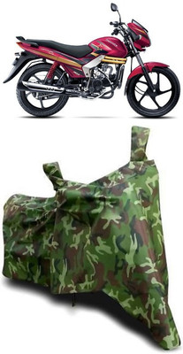 ATBROTHERS Waterproof Two Wheeler Cover for Mahindra(Centuro Rockstar, Multicolor, Green)
