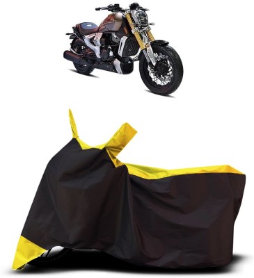 VESMEI Two Wheeler Cover for TVS(Zeppelin, Yellow)