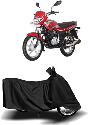 starmick Waterproof Two Wheeler Cover for Bajaj(Platina 125, Black)