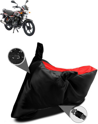 PAGORA Waterproof Two Wheeler Cover for Bajaj(Platina 125, Red)