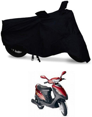 DeepShakshi AUTOMOTIVE Two Wheeler Cover for Mahindra(Kine, Black)