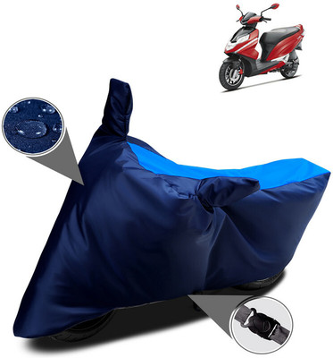 MMSSTAR Waterproof Two Wheeler Cover for Hero(Dare, Blue)