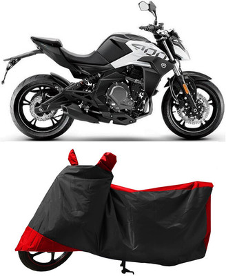 GROFATIK Two Wheeler Cover for CFMoto(400NK BS6, Red)