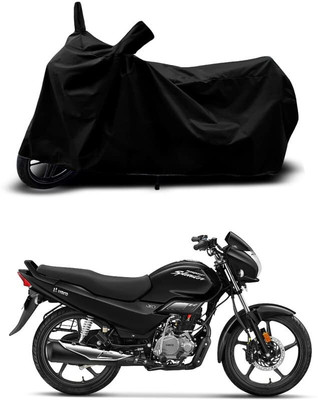 KEDIT Two Wheeler Cover for Hero(MotoCorp Super Splendor, Black)