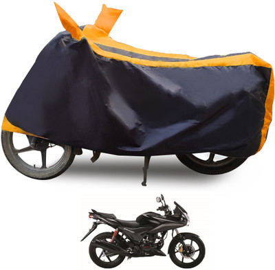 Euro Care Waterproof Two Wheeler Cover for Honda(CBF Stunner, Orange)