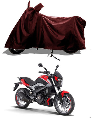 GROFATIK Two Wheeler Cover for Bajaj(Dominar 250, Maroon)