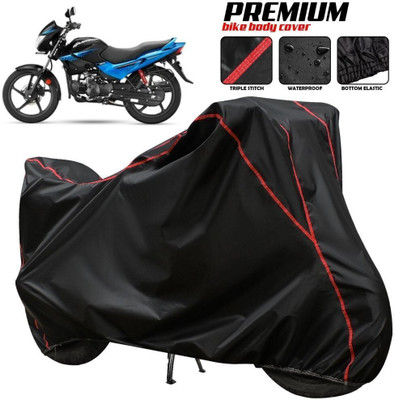 xodi Waterproof Two Wheeler Cover for Hero(Glamour Programmed FI BS6, Black, Red, Multicolor)