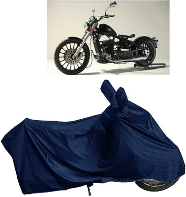 DIGGU Two Wheeler Cover for FAB Regal Raptor(Bobber 350, Blue)