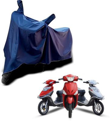 KEDIT Two Wheeler Cover for Hero(Electric Flash, Blue)