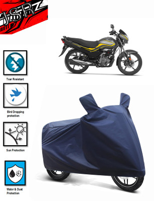 J S R Waterproof Two Wheeler Cover for Hero(Super Splendor, Silver)
