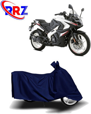 RRZ Two Wheeler Cover for Bajaj(Pulsar RS 200, Blue)