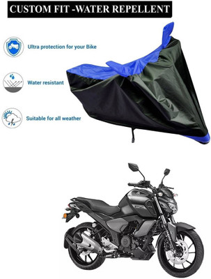 GOSHIV-car and bike accessories Waterproof Two Wheeler Cover for Yamaha(FZ16, Blue)