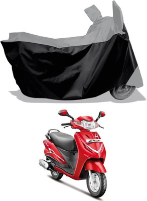 Amexride Two Wheeler Cover for Hero(Duet LX 110CC BS6, Multicolor)