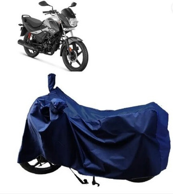 Tritika Waterproof Two Wheeler Cover for Hero(Passion Plus, Blue)