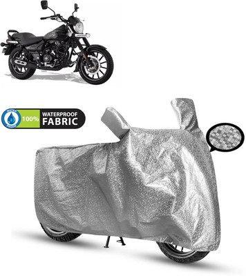 CODOKI Waterproof Two Wheeler Cover for Bajaj(Avenger 160 Street, Silver)
