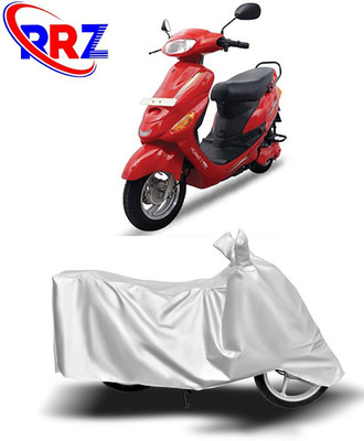 RRZ Waterproof Two Wheeler Cover for Hero Electric(E Sprint, White)