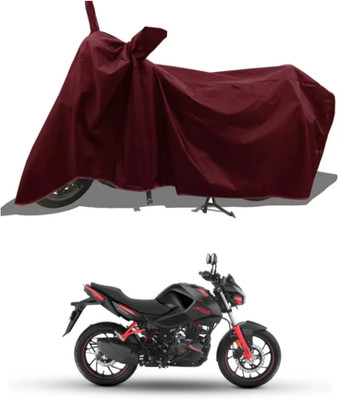 RAQTRO Two Wheeler Cover for Hero(Xtreme 160 R, Maroon)