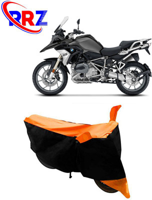 RRZ Waterproof Two Wheeler Cover for BMW(1200 GS, Black, Orange)