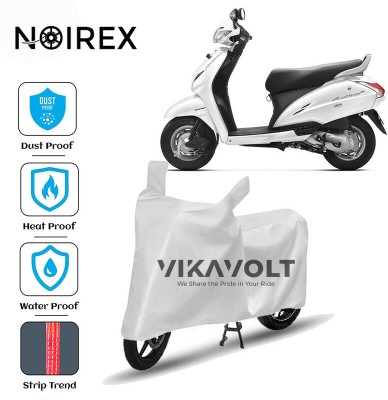 NOIREX Waterproof Two Wheeler Cover for Honda(Activa 3G, Silver)