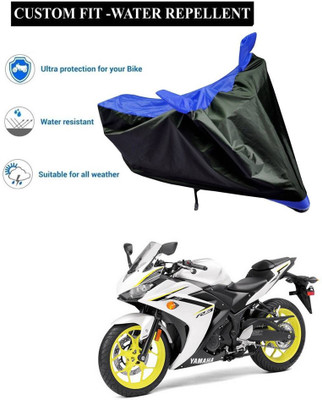 CODOKI Waterproof Two Wheeler Cover for Yamaha(YZF R3, Blue)