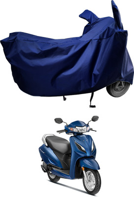 Amexride Two Wheeler Cover for Honda(Activa 6G, Blue)