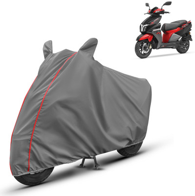 AUTOMOZEXO Waterproof Two Wheeler Cover for TVS(NTORQ, Grey)
