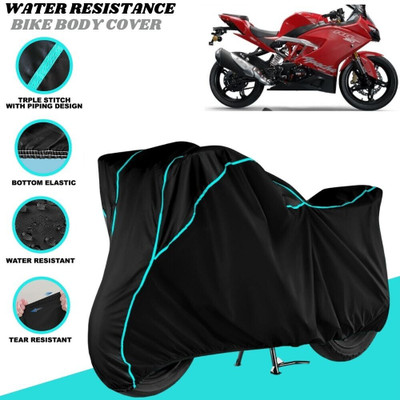 SRP PRODUCT Waterproof Two Wheeler Cover for TVS(Apache RR 310, Black)