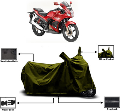 Amexride Two Wheeler Cover for Hero(Karizma ZMR, Green)