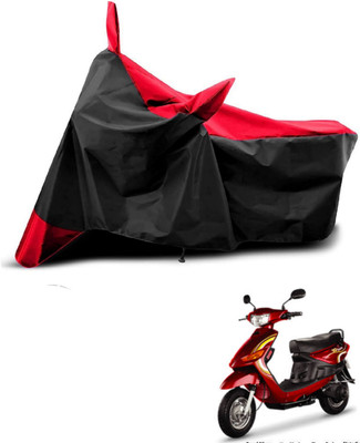 AASHTIK MART Two Wheeler Cover for Universal For Bike(Yo Spark, Red, Black)