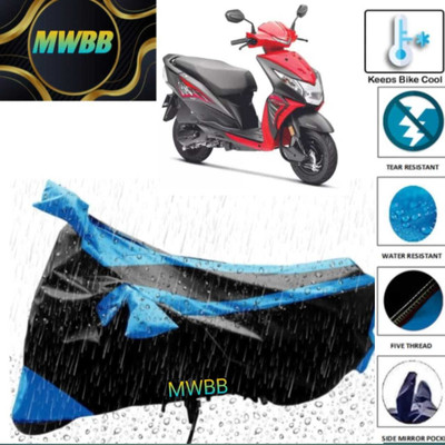 MWBB Waterproof Two Wheeler Cover for Suzuki(Activa 3G, Black)