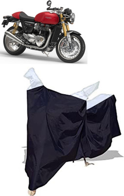 Amexride Two Wheeler Cover for Triumph(Thruxton 1200 R, Multicolor)