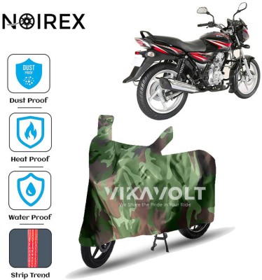 NOIREX Waterproof Two Wheeler Cover for Bajaj(Discover 125 DTS-i, Green)