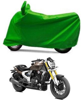 Furious3D Two Wheeler Cover for TVS(Zeppelin, Green)