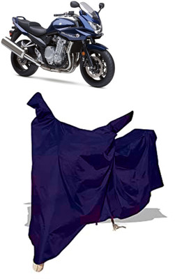 Amexride Two Wheeler Cover for Suzuki(Bandit, Blue)