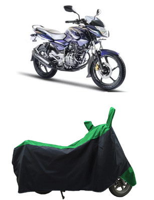 Coxtor Waterproof Two Wheeler Cover for Bajaj(Pulsar 135, Green)