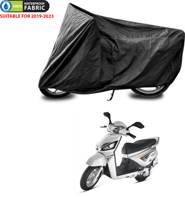 PAGORA Waterproof Two Wheeler Cover for Mahindra(Gusto, Black)