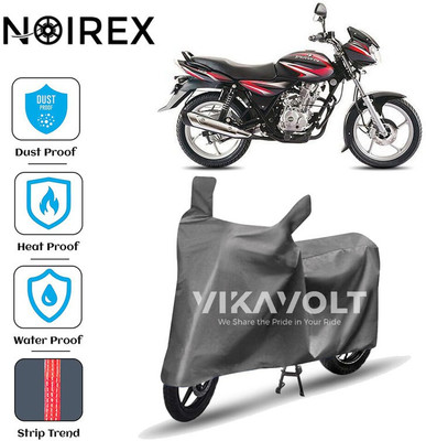 NOIREX Two Wheeler Cover for Bajaj(Discover 125 DTS-i, Grey)