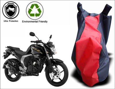 Mdstar Waterproof Two Wheeler Cover for Yamaha(FZ FI BS6, Red, Blue)
