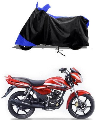 GROFATIK Two Wheeler Cover for TVS(Phoenix 125, Blue)