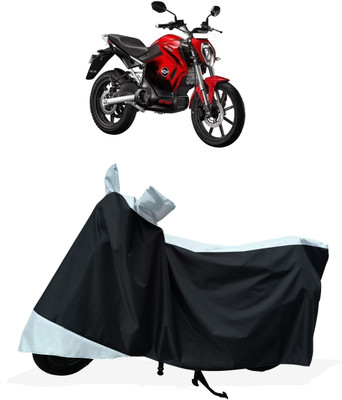 Tricway Two Wheeler Cover for Revolt(Motors RV 400 BS6, White)
