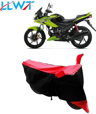 KPIND Waterproof Two Wheeler Cover for Honda(CBF Stunner, Black, Red)