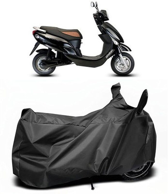 KEDIT Two Wheeler Cover for Hero(Electric Photon, Black)