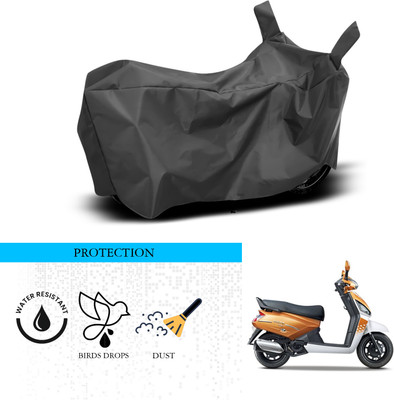 SnehaSales Waterproof Two Wheeler Cover for Mahindra(Gusto, Black)