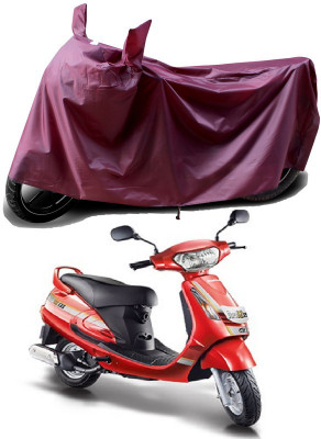 APNEK Waterproof Two Wheeler Cover for Mahindra(Duro DZ, Maroon)