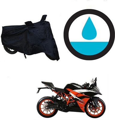 DeepShakshi AUTOMOTIVE Two Wheeler Cover for KTM(RC 390, Black)