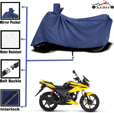 AASHTIK MART Two Wheeler Cover for Honda(CBF Stunner, Blue)