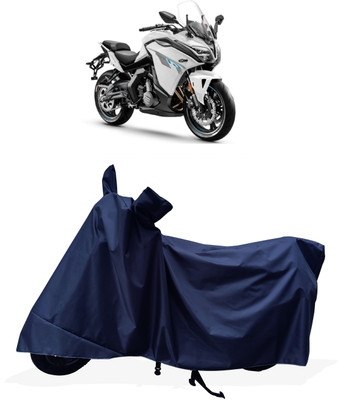 Tricway Two Wheeler Cover for CFMoto(650GT BS6, Blue)