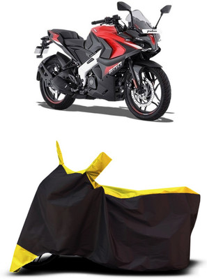 VESMEI Two Wheeler Cover for Bajaj(Pulsar 200NS FI, Yellow)