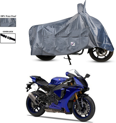 EGAL Waterproof Two Wheeler Cover for Yamaha(YZF R1, Grey)